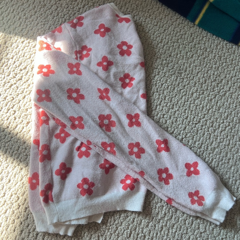 Flower Printed Cardigan